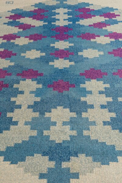 Large flatweave carpet by unknown designer at Studio Schalling
