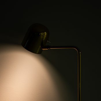 Bergbom floor lamps model G-230 in brass at Studio Schalling