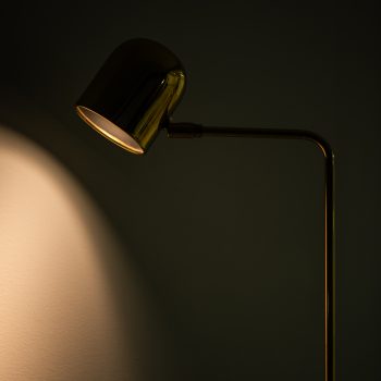 Bergbom floor lamps model G-230 in brass at Studio Schalling