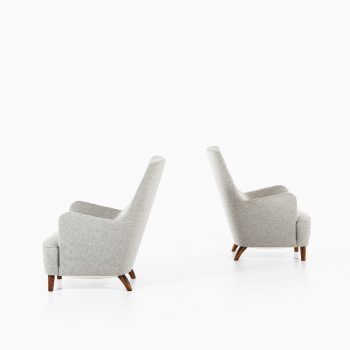 Carl-Axel Acking easy chairs in Kvadrat Hallingdal at Studio Schalling