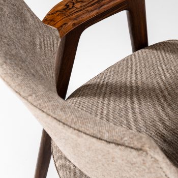 Erik Kirkegaard armchairs in rosewood at Studio Schalling