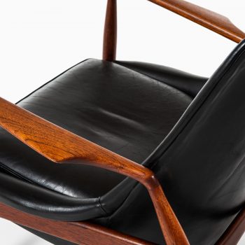Ib Kofod-Larsen seal easy chairs by OPE at Studio Schalling