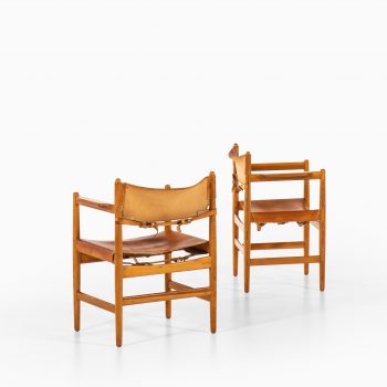 Børge Mogensen armchairs by Svensk fur at Studio Schalling