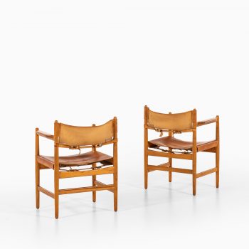 Børge Mogensen armchairs by Svensk fur at Studio Schalling