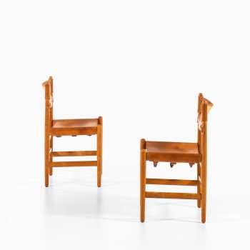 Børge Mogensen dining chairs by Svensk fur at Studio Schalling