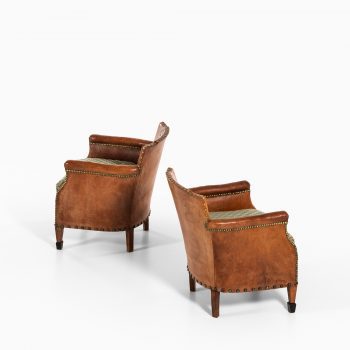 Pair of easy chairs attributed to Otto Schulz at Studio Schalling