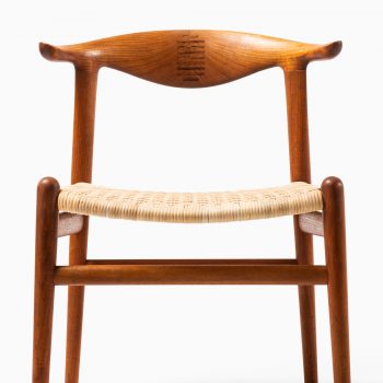 Hans Wegner JH-505 cowhorn armchairs at Studio Schalling
