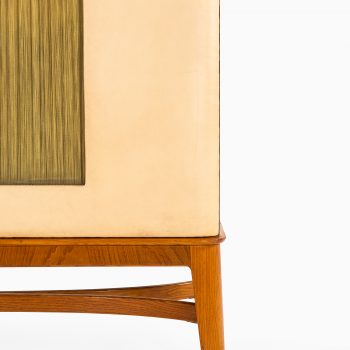 Otto Schulz cabinet in artificial leather at Studio Schalling
