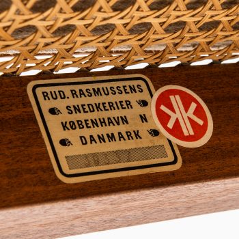 Kaare Klint pair of Bergere easy chairs by Rud. Rasmussen at Studio Schalling