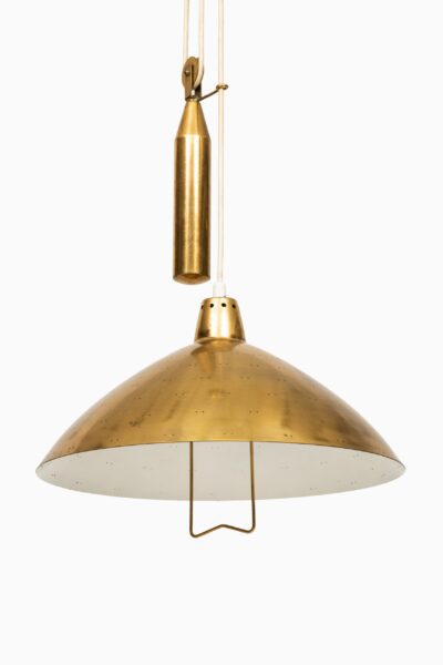 Itsu counter weight ceiling lamp in the style of Paavo Tynell at Studio Schalling