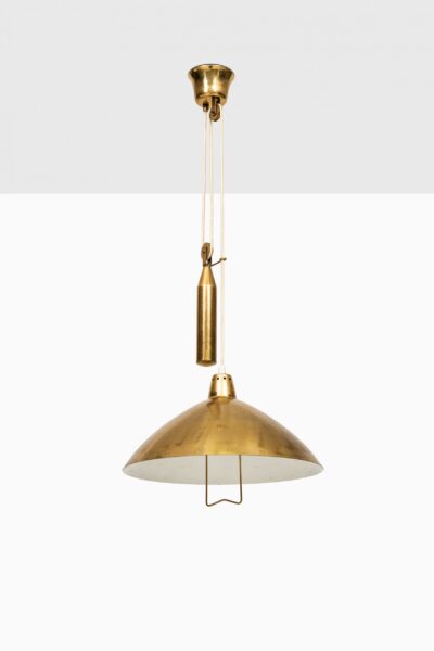 Itsu counter weight ceiling lamp in the style of Paavo Tynell at Studio Schalling