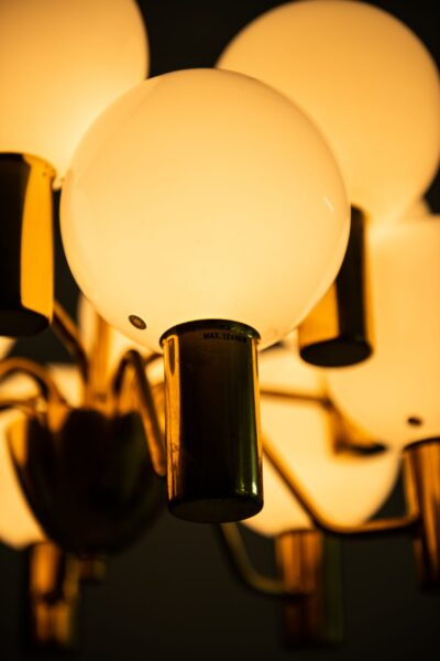 Hans-Agne Jakobsson ceiling lamp model T372/12 at Studio Schalling