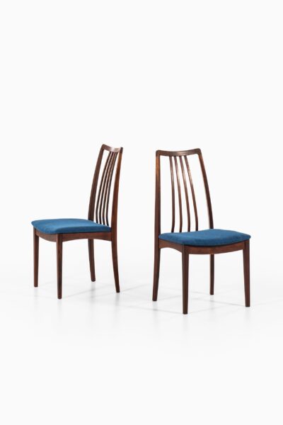 Rosewood dining chairs attributed to Niels Kofoed at Studio Schalling
