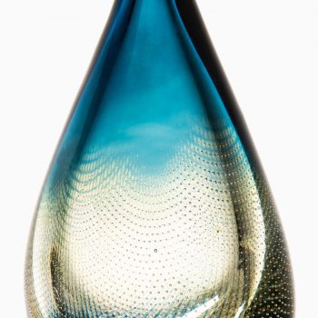 Sven Palmqvist Kraka glass vase by Orrefors at Studio Schalling