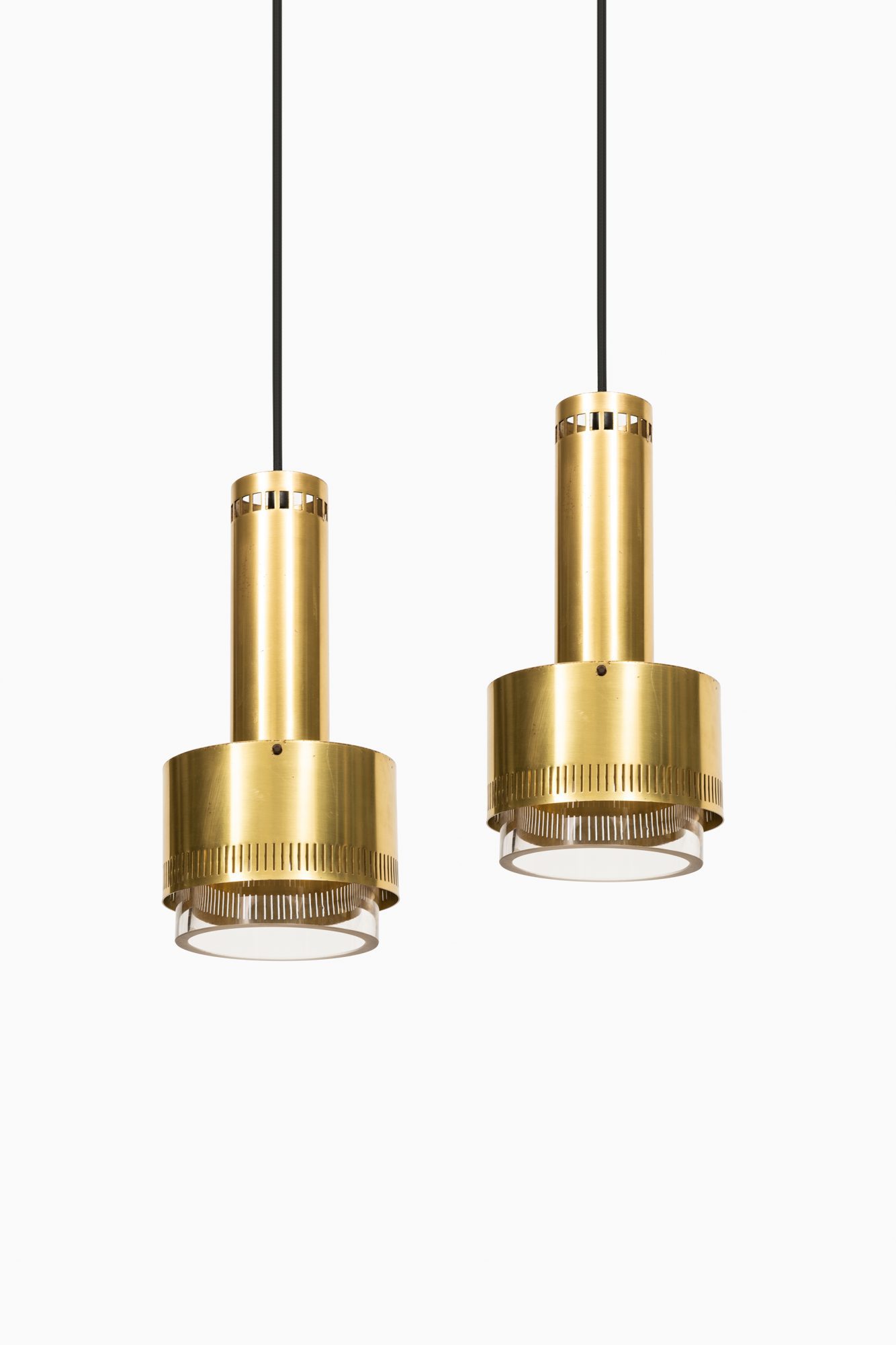 Kay Kørbing ceiling lamps produced by Lyfa at Studio Schalling