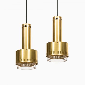 Kay Kørbing ceiling lamps produced by Lyfa at Studio Schalling