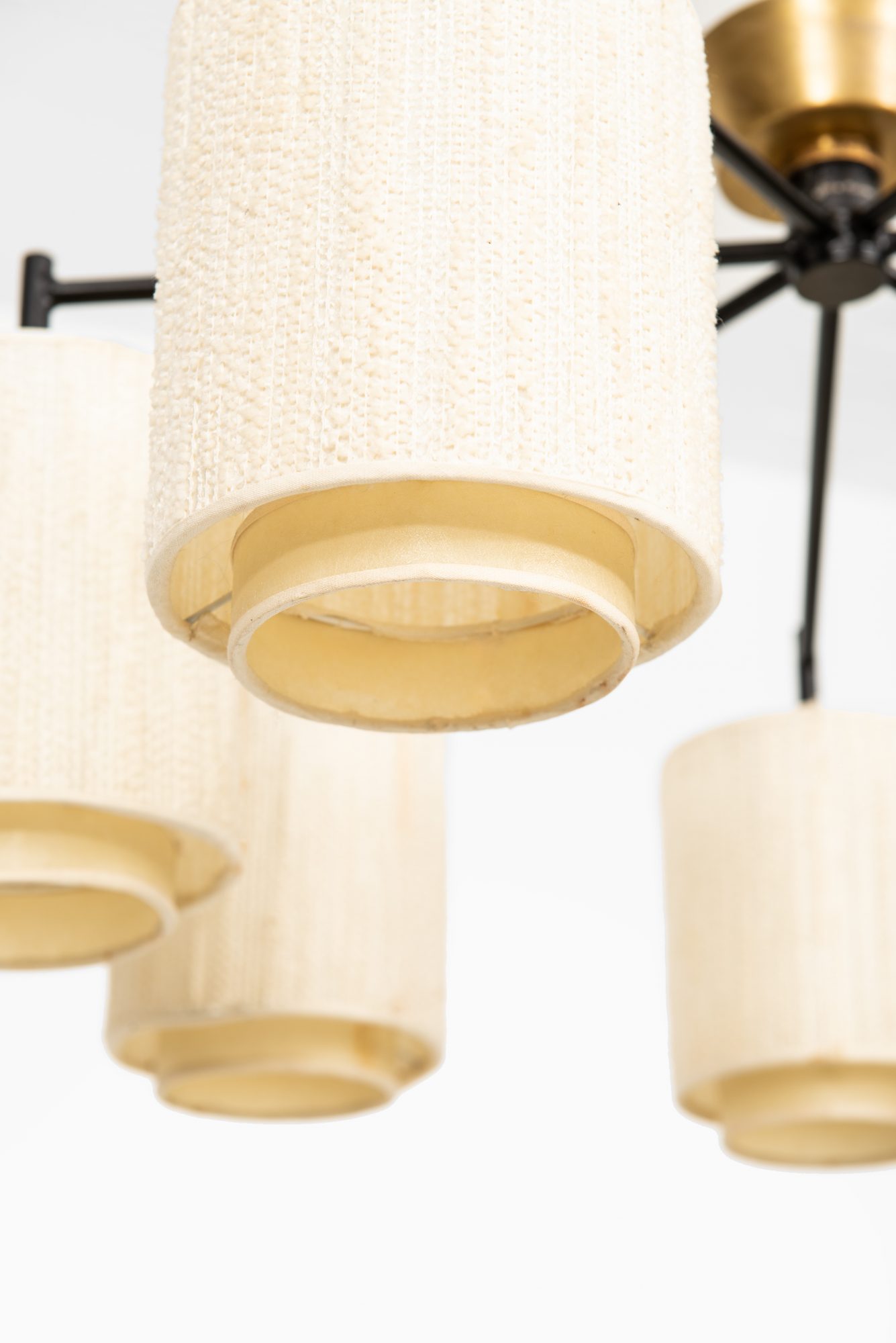 Ceiling lamp / flush mount with 7 arms at Studio Schalling