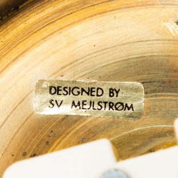 Sven Mejlstrøm wall lamps in brass at Studio Schalling