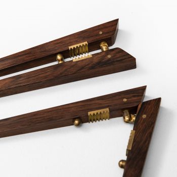 Nutcrackers in rosewood and brass by Preben Broste at Studio Schalling