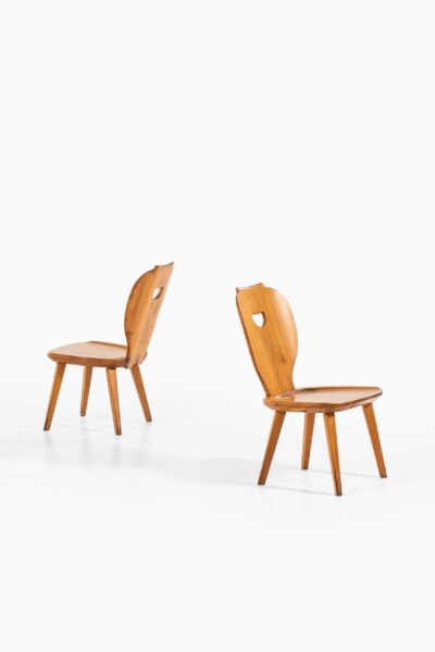Carl Malmsten easy chairs in pine at Studio Schalling