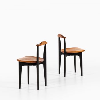 Yngve Ekström dining chairs model Thema by Swedese at Studio Schalling