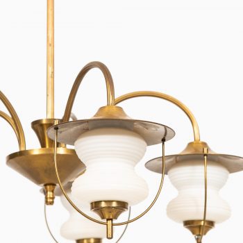 A pair of ceiling lamps by unknown designer at Studio Schalling