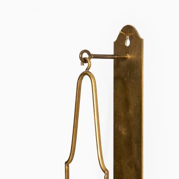 Wall candlestick in brass produced in Sweden at Studio Schalling