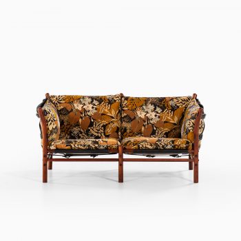 Arne Norell Ilona sofa in floral fabric at Studio Schalling
