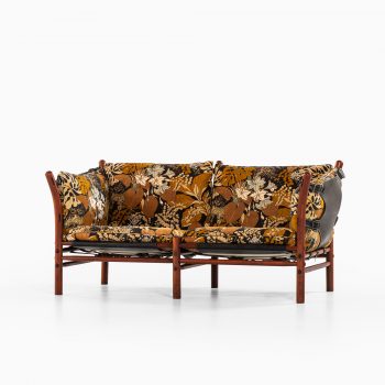 Arne Norell Ilona sofa in floral fabric at Studio Schalling