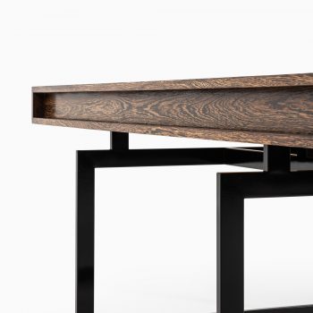 Bodil Kjær desk in wengé and steel at Studio Schalling