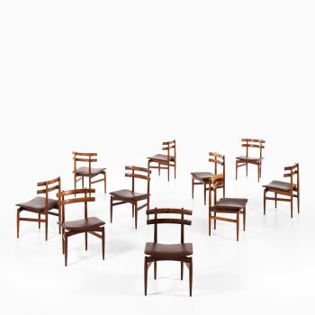 Poul Hundevad dining chairs model 30 in rosewood at Studio Schalling