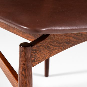 Poul Hundevad dining chairs model 30 in rosewood at Studio Schalling
