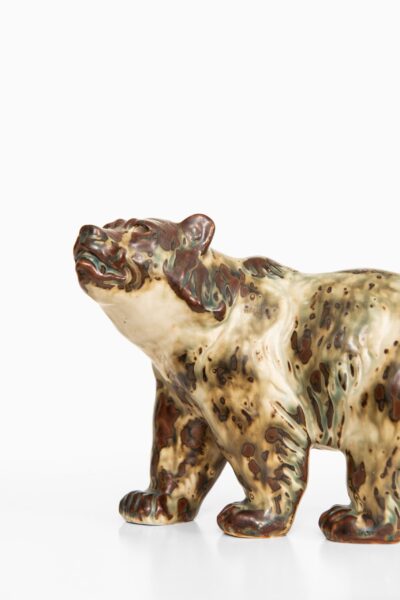 Knud Kyhn ceramic bear by Royal Copenhagen at Studio Schalling