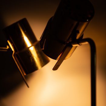 Hans-Agne Jakobsson floor lamps model G-154 in brass at Studio Schalling