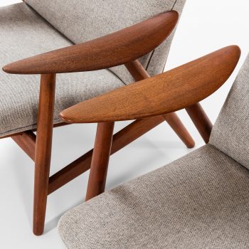 Illum Wikkelsø easy chairs model 10 by Søren Willadsen at Studio Schalling