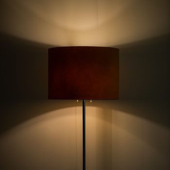 Large floor lamp with tripod base at Studio Schalling