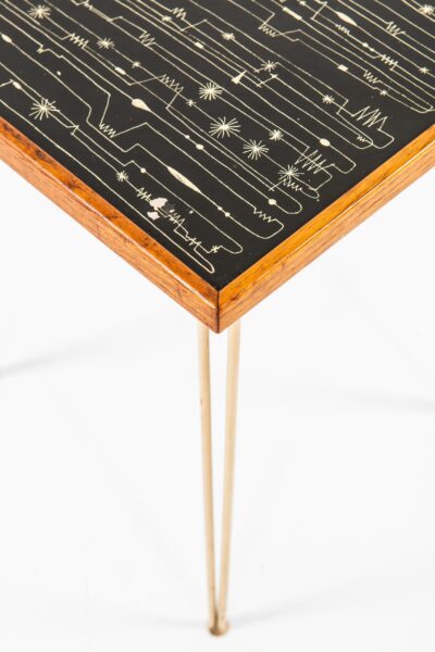 Hans-Agne Jakobsson side table in teak at Studio Schalling