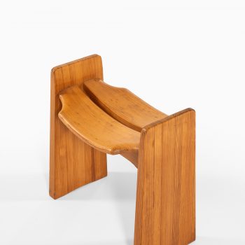 Gilbert Marklund stools in pine at Studio Schalling