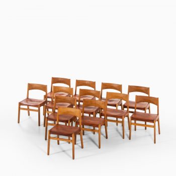 John Vedel Rieper dining chairs by Erhard Rasmussen at Studio Schalling