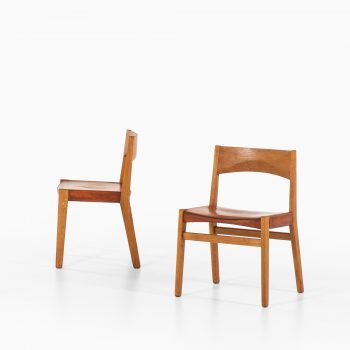 John Vedel Rieper dining chairs by Erhard Rasmussen at Studio Schalling