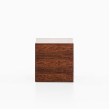 Poul Nørreklit side table in rosewood at Studio Schalling