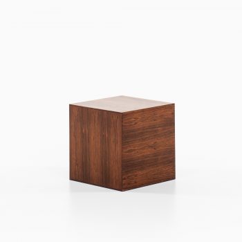 Poul Nørreklit side table in rosewood at Studio Schalling