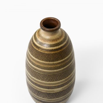 Arthur Andersson ceramic vase by Wallåkra at Studio Schalling