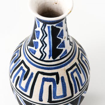 Erik Ivarsson ceramic vase by Höganäs at Studio Schalling