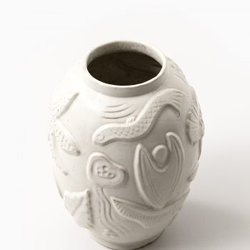Anna-Lisa Thomson ceramic vase by Upsala Ekeby at Studio Schalling