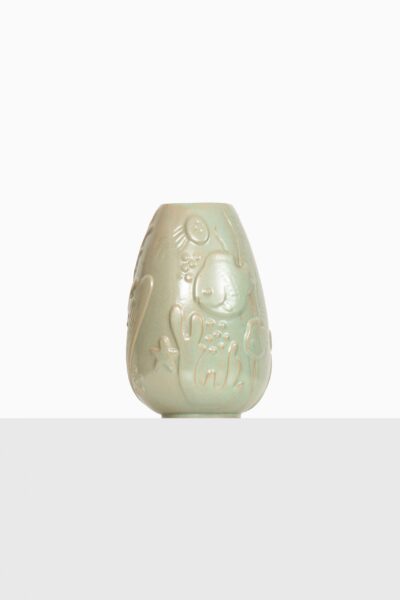 Anna-Lisa Thomson ceramic vase by Upsala Ekeby at Studio Schalling