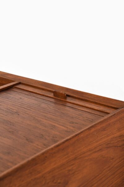 Egon Bro Petersen wall mounted desk in teak at Studio Schalling