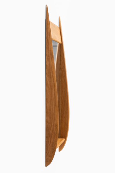 Mirror in oak by unknown designer at Studio Schalling