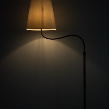 Gustav Axel Berg floor lamp in mahogany at Studio Schalling