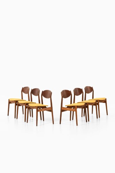 Erik Buck dining chairs by Vamo møbelfabrik at Studio Schalling